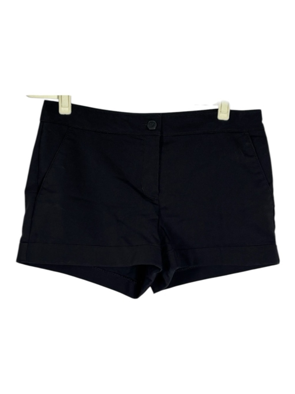 Express Shortie Shorts Mid Rise Black- Size 10